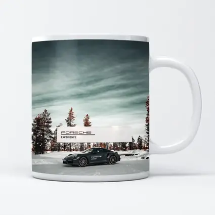 Porsche 911 Turbo Snow Winter Scene