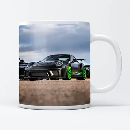 Porsche GT RS Black Green Track Day