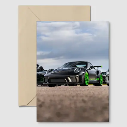 Porsche GT RS Black Green Track Day