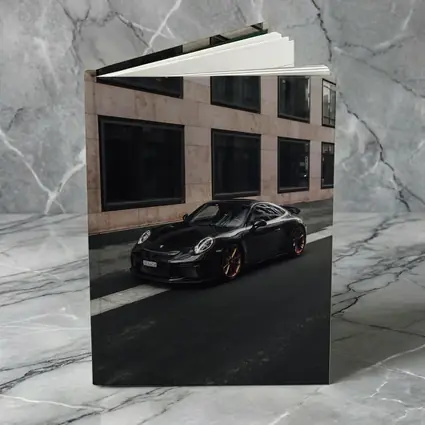 Black Porsche 911 GT3 City Street