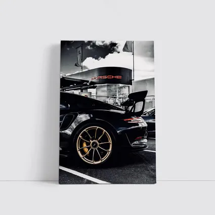 Porsche GT2 RS Black Gold Wheels Dealership