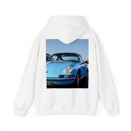 Classic Porsche 911 Blue Sunny Day