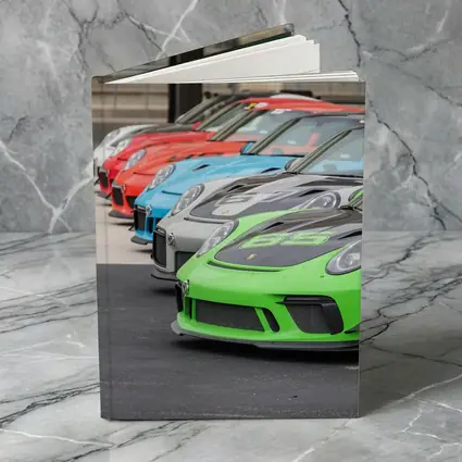 Porsche GT3 RS Cars Lined Up Track