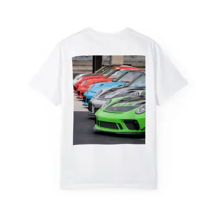 Porsche GT3 RS Cars Lined Up Track
