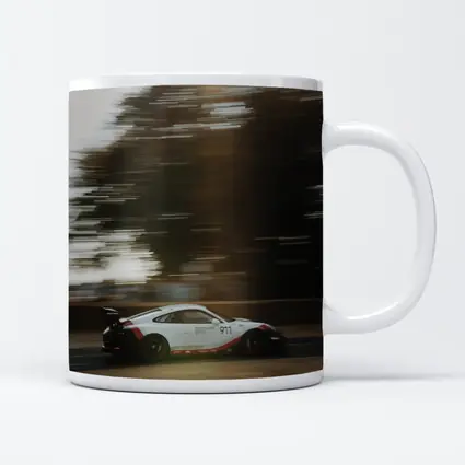 Porsche 911 GT3 Racing Motion Blur