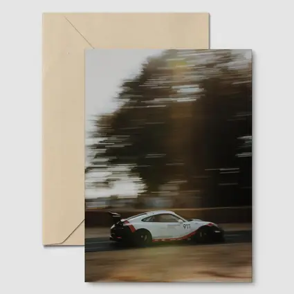 Porsche 911 GT3 Racing Motion Blur