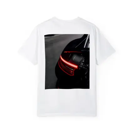 Porsche 911 Black Tail Light Dark Street