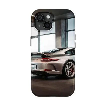 Porsche 911 GT3 Silver Inside Dealership