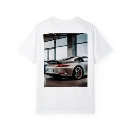 Porsche 911 GT3 Silver Inside Dealership