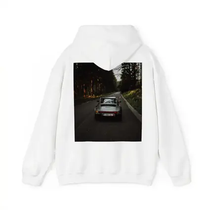 Porsche 911 Carrera on Forest Road