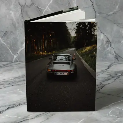 Porsche 911 Carrera on Forest Road