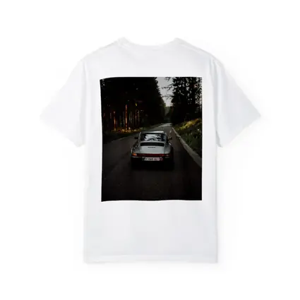 Porsche 911 Carrera on Forest Road