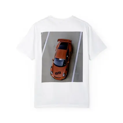 Porsche 911 GT3 Orange Race Track