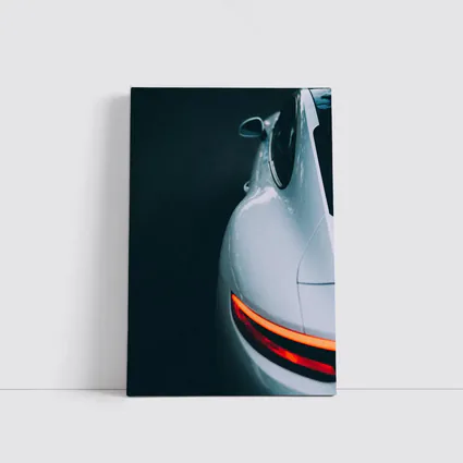 Porsche 911 Rear Dark Moody Background