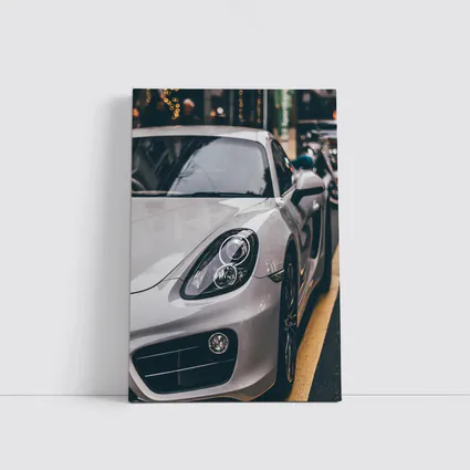 Porsche Cayman Silver Street Urban Setting