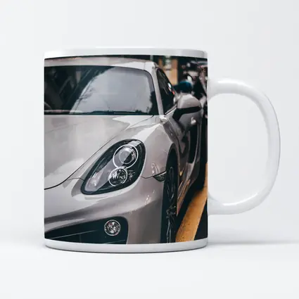 Porsche Cayman Silver Street Urban Setting