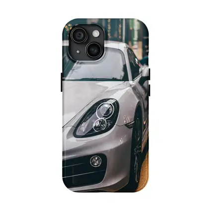 Porsche Cayman Silver Street Urban Setting