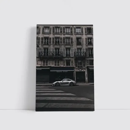 Porsche 911 Parked on Paris Street