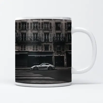Porsche 911 Parked on Paris Street