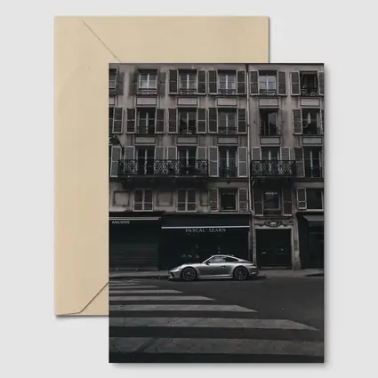 Porsche 911 Parked on Paris Street