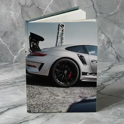 Porsche 911 GT3 Silver Urban Setting