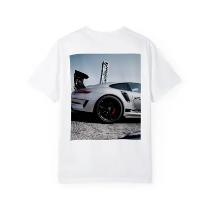 Porsche 911 GT3 Silver Urban Setting