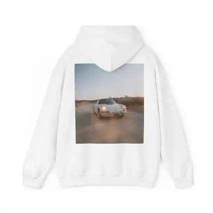 Porsche 911 Classic White Desert Dust Drive