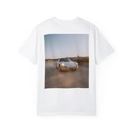 Porsche 911 Classic White Desert Dust Drive