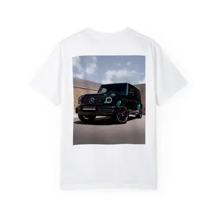 Mercedes G Class Dark Green Urban Setting