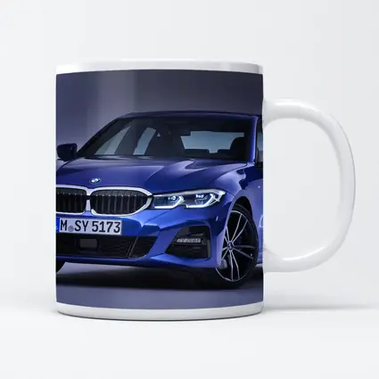 BMW 3 Series G20 Blue Studio Shot