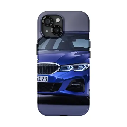 BMW 3 Series G20 Blue Studio Shot