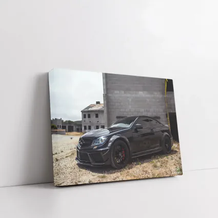 Mercedes C63 AMG Black Series Urban Setting