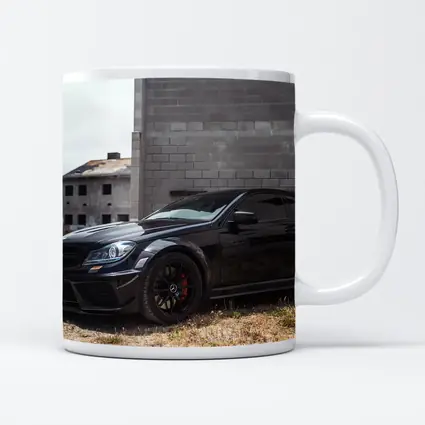 Mercedes C63 AMG Black Series Urban Setting