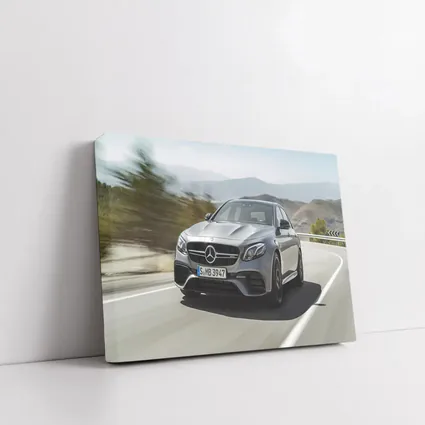 Mercedes-AMG E63 Speeding On Mountain Road