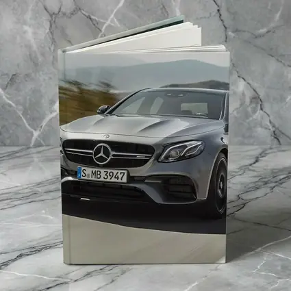 Mercedes AMG E63 Speeding On Mountain Road