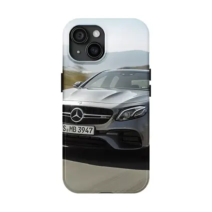 Mercedes AMG E63 Speeding On Mountain Road