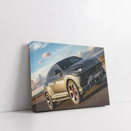 Lamborghini Urus Dark SUV Coastal Road