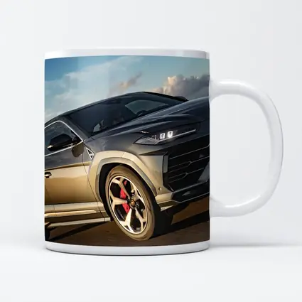 Lamborghini Urus Dark SUV Coastal Road