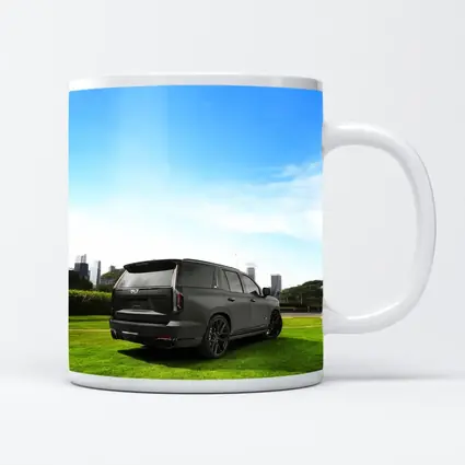 Cadillac Escalade V Matte Black City Park