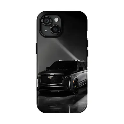 Cadillac Escalade V Matte Black Studio Shot