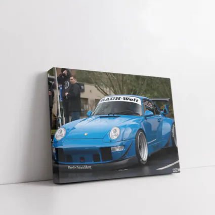 RWB Rauh-Welt Porsche 911 Blue Street