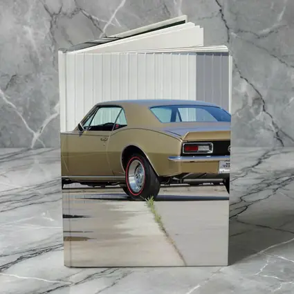 1967 Chevrolet Camaro Yenko Gold Parking Lot