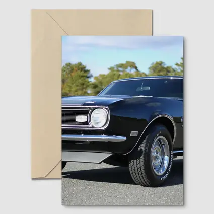1968 Chevrolet Camaro SS Black Classic