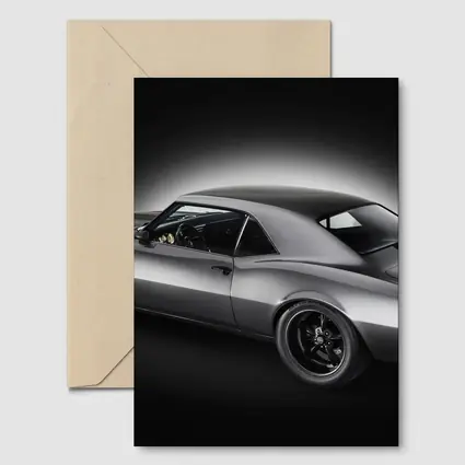 1968 Chevrolet Camaro Custom Muscle Car Dark