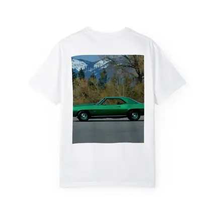 1969 Chevrolet Camaro COPO Green Mountain Backdrop