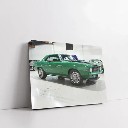 1969 Chevrolet Camaro Green Classic Showroom