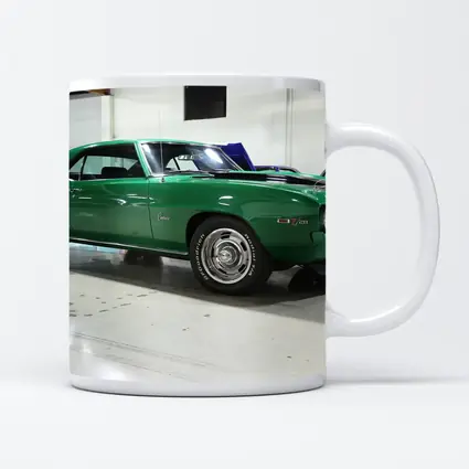 1969 Chevrolet Camaro Green Classic Showroom
