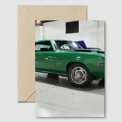 1969 Chevrolet Camaro Green Classic Showroom
