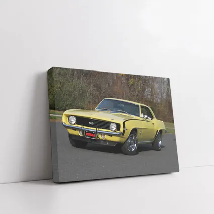 1969 Chevrolet Camaro SS Yellow Classic Muscle