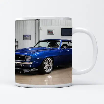 1969 Chevrolet Camaro ZL1 Blue Garage